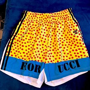 Adidas x Fiorucci boxing shorts